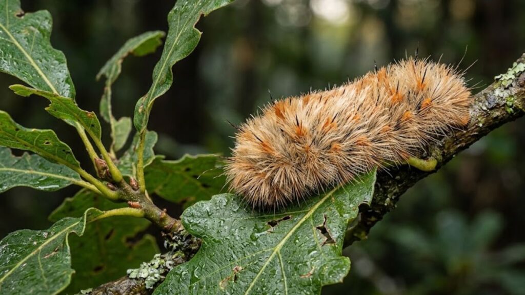 Esta lagarta parece inofensiva mas injeta neurotoxina que causa dor equivalente a um tiro — e vive em árvores urbanas