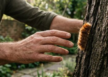 Esta lagarta parece inofensiva mas injeta neurotoxina que causa dor equivalente a um tiro — e vive em árvores urbanas