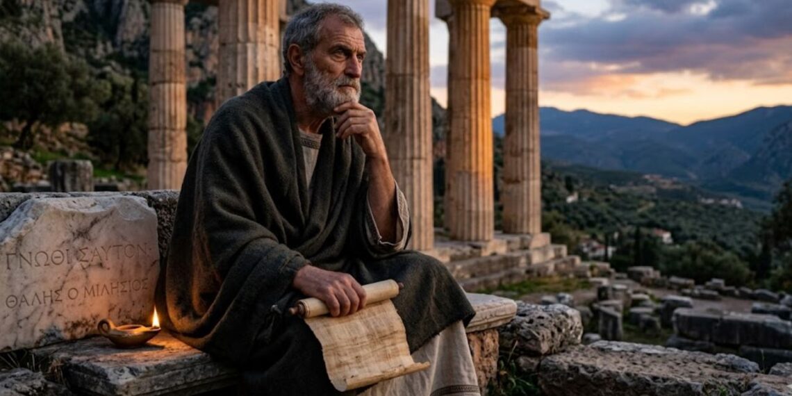 Tales de Mileto: "Conhece-te a ti mesmo" o primeiro filósofo do Ocidente e o ensinamento de 2600 anos que continua sendo a pergunta mais difícil e mais urgente da vida humana