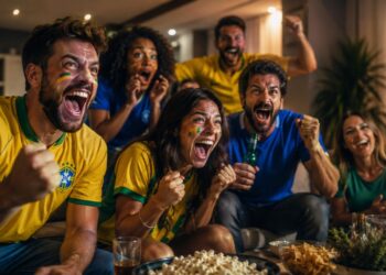 Psicólogos explicam por que assistir jogos da Copa do mundo com com amigos faz bem para a saúde mental