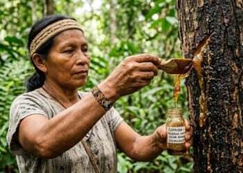 Esta árvore da Amazônia produz seu próprio veneno para afastar predadores e os indígenas a usam como antibiótico natural