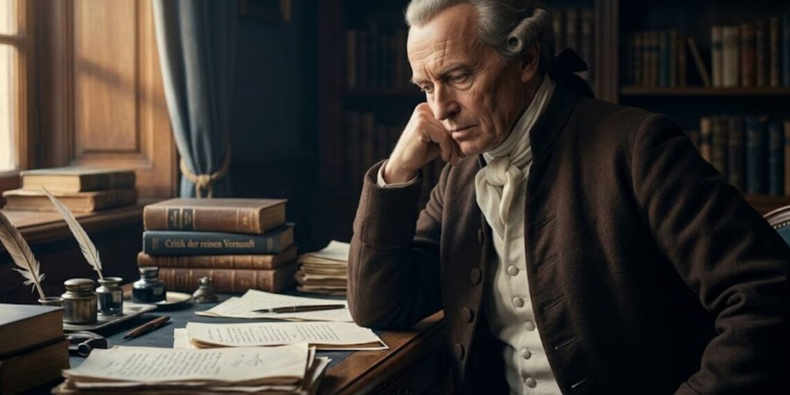 Kant: "Age apenas segundo a máxima pela qual possas ao mesmo tempo querer que ela se torne lei universal" o filósofo e o princípio moral que transforma cada escolha pequena numa declaração sobre quem você é