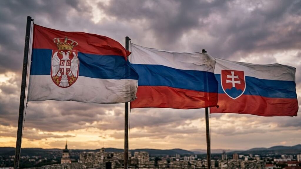 Por que a bandeira da Sérvia, da Rússia e da Eslováquia são quase idênticas e como três nações com histórias tão diferentes chegaram à mesma combinação de vermelho, azul e branco
