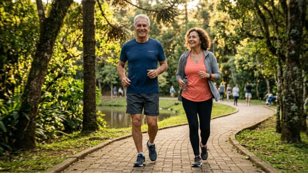 Caminhada depois dos 60 anos: quanto tempo por dia é suficiente para proteger o coração e preservar a massa muscular