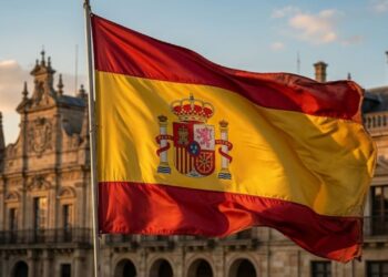 Por que a bandeira da Espanha tem um brasão tão complexo, e o que cada símbolo revela sobre a formação do país