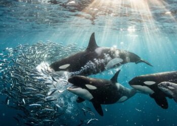 A orca que ensina estratégias de caça para filhotes, passa conhecimento por gerações e desenvolve culturas tão distintas entre grupos que cientistas debatem se são espécies separadas