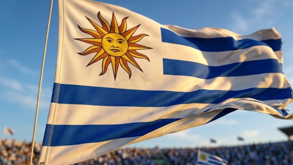 Por que a bandeira do Uruguai tem um sol com rosto humano? A história por trás do símbolo mais curioso da Copa