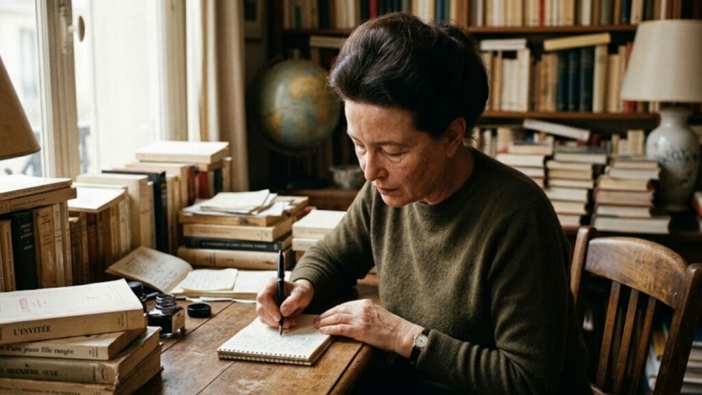 Beauvoir: "Mudar sua vida sem mudar sua visão de mundo é inútil" a filósofa que viveu o que pregou, recusou convenções sociais uma por uma e nos obrigou a perguntar quantas das nossas escolhas são realmente nossas
