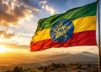 Por que a bandeira da Etiópia inspirou dezenas de outras bandeiras africanas, e qual o significado pan-africano das cores verde, amarela e vermelha?
