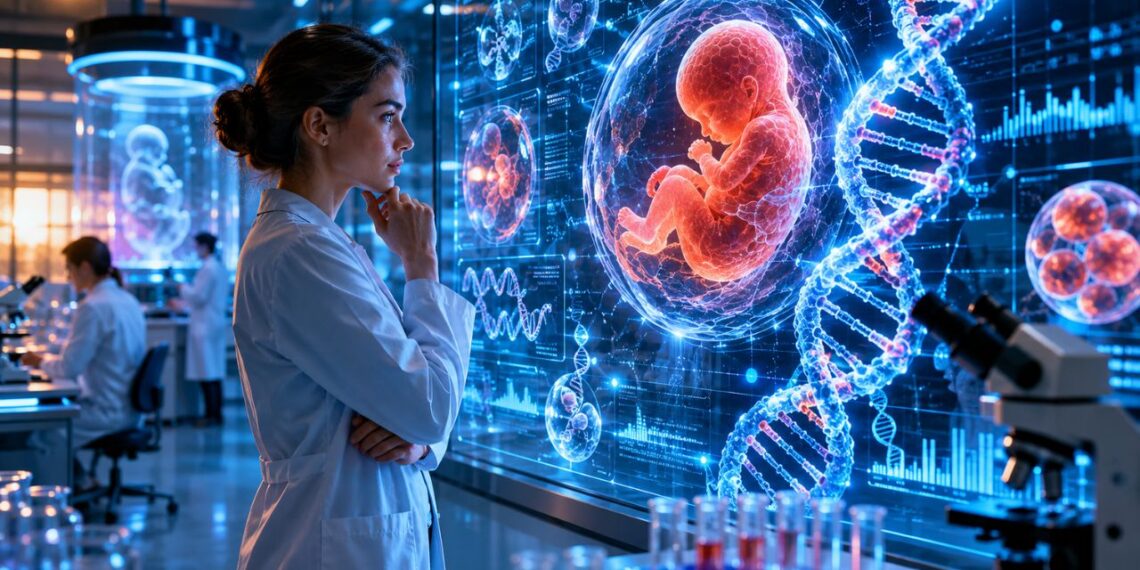 Cientistas conseguem reescrever DNA de embriões humanos e reacendem debate sobre o “bebê perfeito”