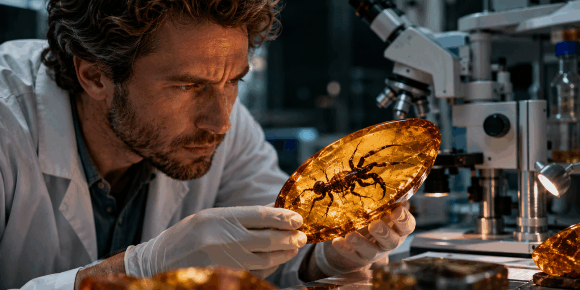Cientistas descobrem inseto de 100 milhões de anos tinha “garras de caranguejo”, e a ciência nunca viu nada igual