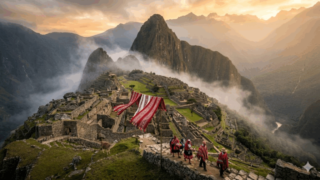 Por que a bandeira do Peru é vermelha e branca, e qual a lenda inca que teria inspirado essas cores escolhidas por um libertador?
