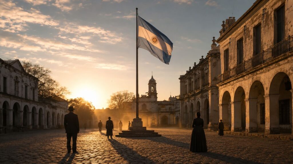 O que o sol da bandeira da Argentina realmente significa e por que ele tem um rosto humano