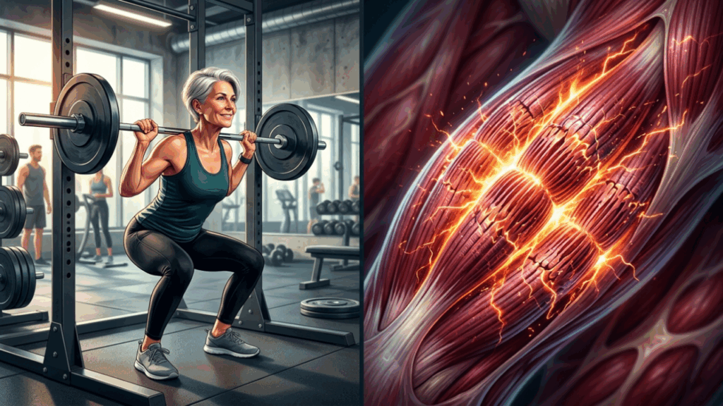 Como ganhar massa muscular após os 50 anos: o guia prático para mulheres
