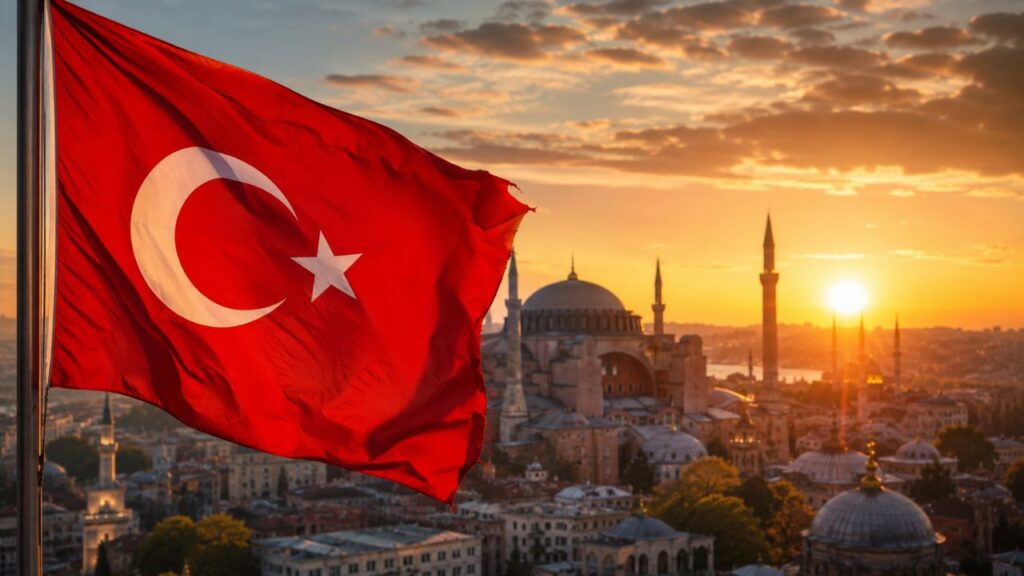 A história que poucos sabem sobre as cores da bandeira da Turquia e sua ligação com o império otomano