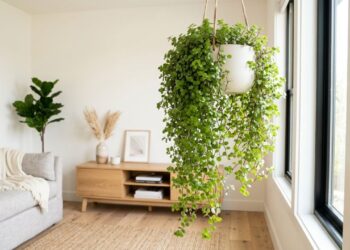 A planta rasteira mais rápida para cultivar no vaso suspenso: como cuidar e fazer esta folhagem se multiplicar