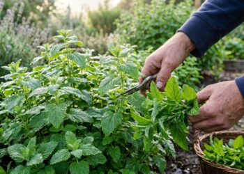 Como plantar erva-cidreira em casa com um cuidado na rega que faz diferença na concentração do aroma