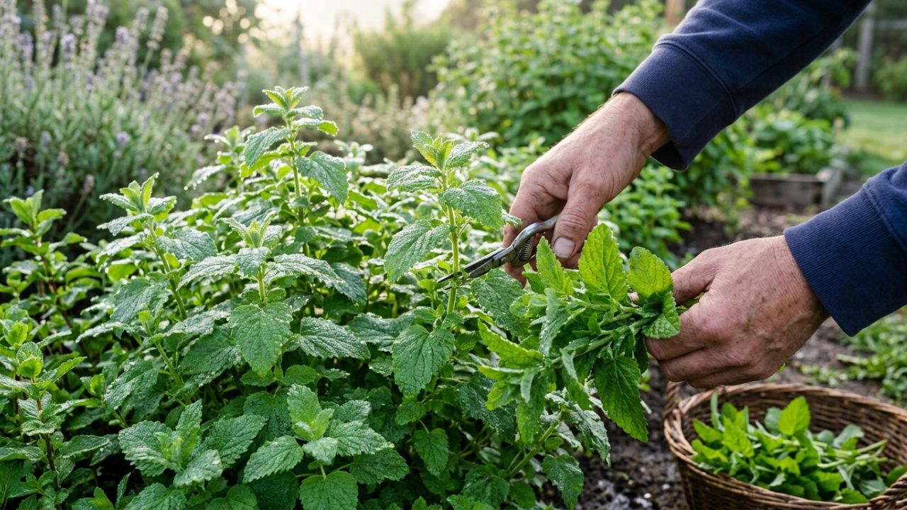 Como plantar erva-cidreira em casa com um cuidado na rega que faz diferença na concentração do aroma