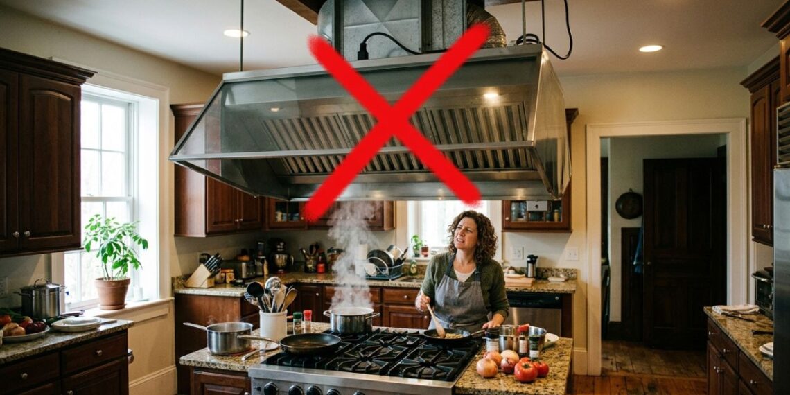 Adeus às coifas de teto barulhentas e enormes: a nova tendência é mais elegante e puxa o ar diretamente pelas lateral do cooktop