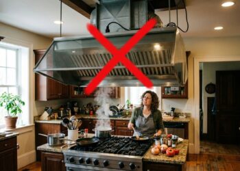 Adeus às coifas de teto barulhentas e enormes: a nova tendência é mais elegante e puxa o ar diretamente pelas lateral do cooktop