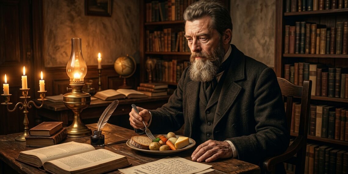 Frase do dia de Ludwig Feuerbach, filósofo alemão e crítico da religião: "O homem é aquilo que come"