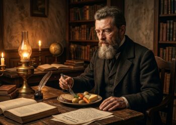 Frase do dia de Ludwig Feuerbach, filósofo alemão e crítico da religião: "O homem é aquilo que come"