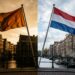 Você nunca reparou: a Holanda dividida deixou duas bandeiras diferentes e uma vitória silenciosa