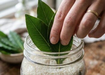Colocar três folhas de louro dentro do pote de arroz cru: entenda a utilidade desse hábito e os motivos para adotá-lo sempre que reabastecer o mantimento