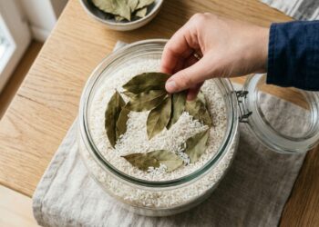 Colocar folhas de louro frescas nos potes de farinha e arroz: para que serve e por que recomendam
