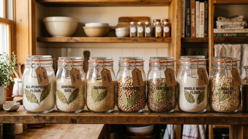 Colocar folhas de louro frescas nos potes de farinha e arroz: para que serve e por que recomendam