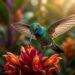 O colibri que bate as asas 80 vezes por segundo e consegue voar para trás