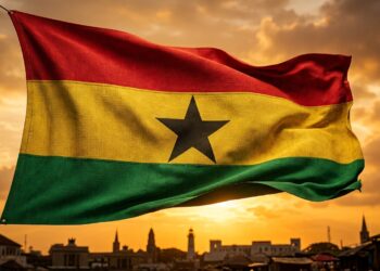 Por que a bandeira da Gana tem vermelho, amarelo e verde com uma estrela negra no centro, e qual a origem real dessas cores que poucos conhecem