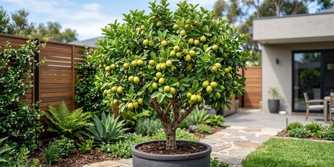 Essa árvore é ideal para o seu pátio: não racha o piso, proporciona sombra e dá frutos frescos sem crescer demais