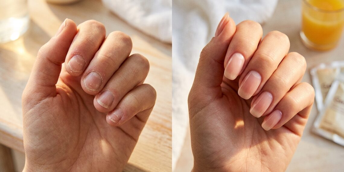 O colágeno que você tem na cozinha aumenta resistência de unhas em 89% é o segredo para unhas fortes em 8 semanas