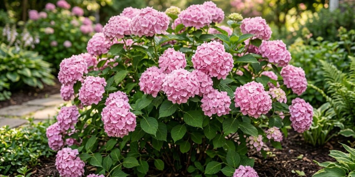 Como plantar hortênsia no quintal com um cuidado no pH do solo que faz diferença na cor azul das flores