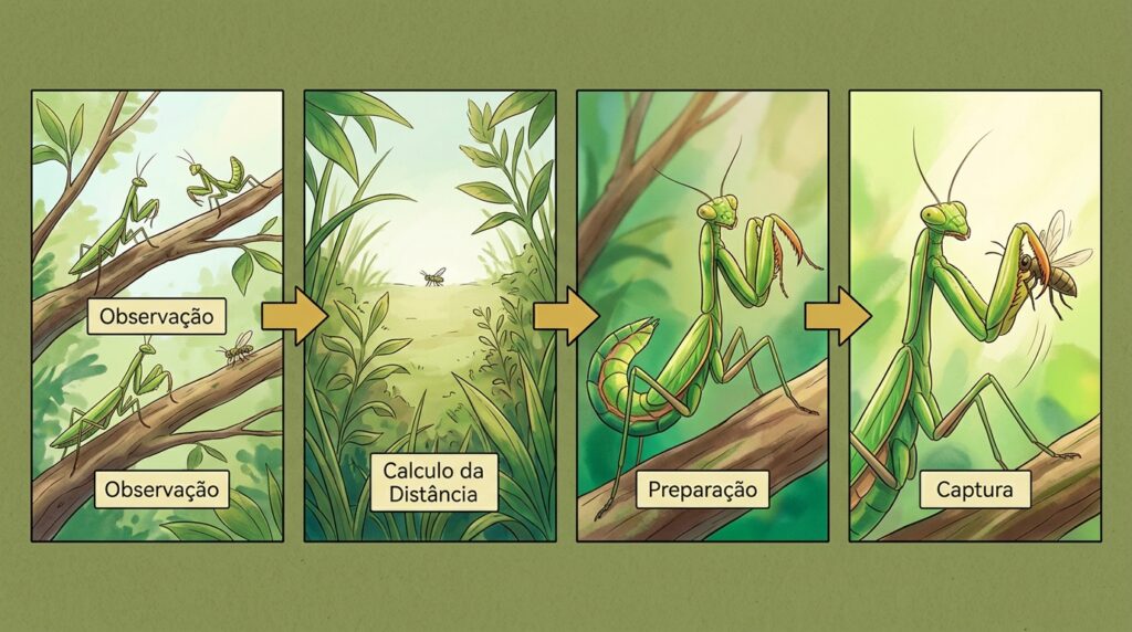 O inseto que pode girar a cabeça quase 270 graus e caçar com precisão impressionante