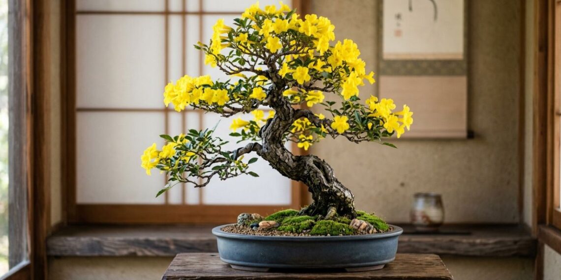 Como plantar mini ipê amarelo em casa com a técnica certa de poda para a árvore crescer forte em miniatura