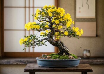 Como plantar mini ipê amarelo em casa com a técnica certa de poda para a árvore crescer forte em miniatura