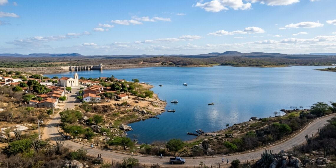 A cidade que foi demolida e afundada por um açude e renasceu do zero a 50 km dali: a primeira cidade totalmente planejada do Ceará