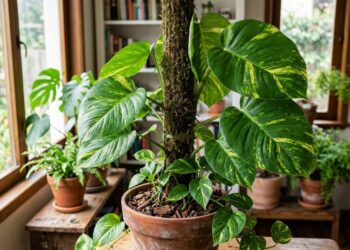 A trepadeira mais versátil para cultivar em prateleiras: como cuidar da jibóia e fazer suas folhas crescerem gigantes