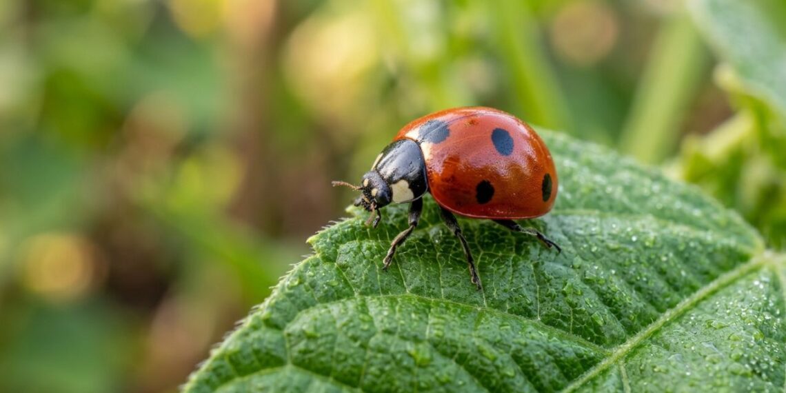 Se você encontrar estas pequenas visitas vermelhas caminhando nas folhas, nós lhe diremos o que isso significa e por que é algo bom