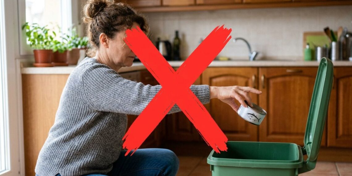 Não jogue latinhas de atum ou sardinha de alumínio fora: ideias para reutilizar esses discos metálicos encapados com tecido como elegantes porta-copos impermeáveis na sala