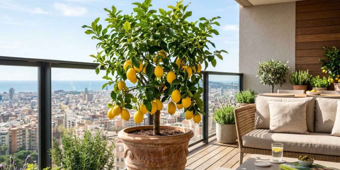Essa árvore é ideal para a sua varanda gourmet: não racha o vaso, proporciona frescor e dá frutos amarelos perfeitos para sucos