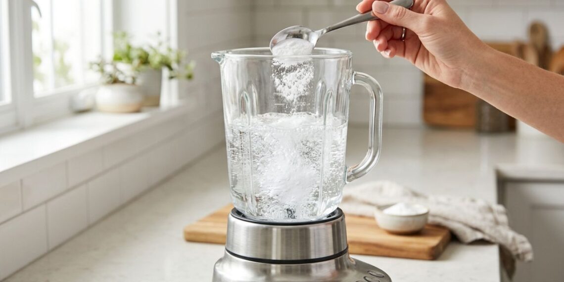 Como limpar o copo do liquidificador sujo e engordurado sem precisar usar bucha: o truque fácil de bater água morna com algumas gotas de detergente que sempre funciona