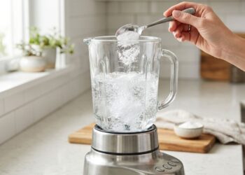 Como limpar o copo do liquidificador sujo e engordurado sem precisar usar bucha: o truque fácil de bater água morna com algumas gotas de detergente que sempre funciona