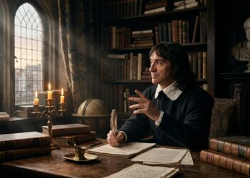 René Descartes sobre Aristóteles “Aristóteles foi a mente mais vasta de seu tempo, um gigante sobre cujos ombros a Europa descansou por séculos; meu único crime foi desejar andar com meus próprios pés.”