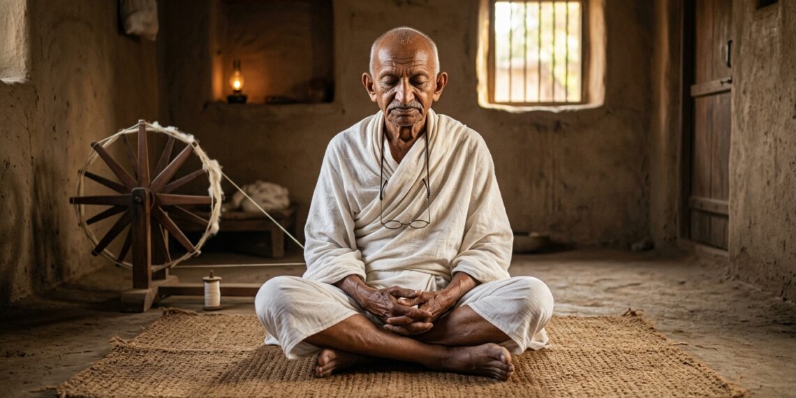 Frase do dia de Mahatma Gandhi, líder pacifista e pai da independência indiana: "Seja a mudança que você deseja ver no mundo."