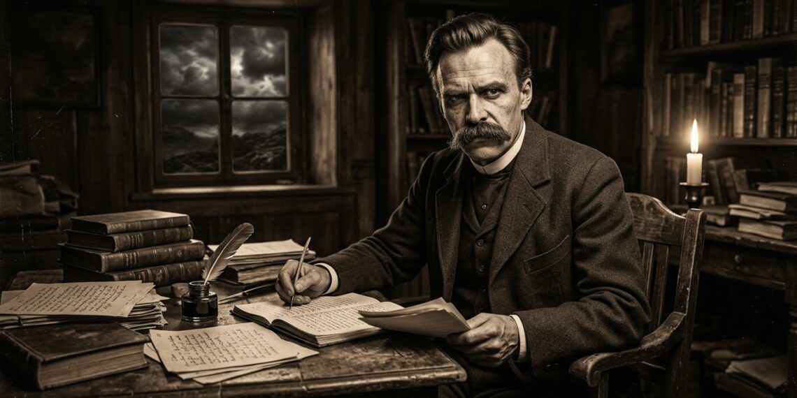 Frase do dia de Friedrich Nietzsche, filósofo alemão e pensador da superação: "Tudo o que não me mata torna-me mais forte"