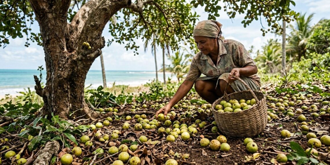 A fruta nordestina que tem cor verde-amarelada e sabor de cajá com baunilha e que poucos brasileiros conhecem