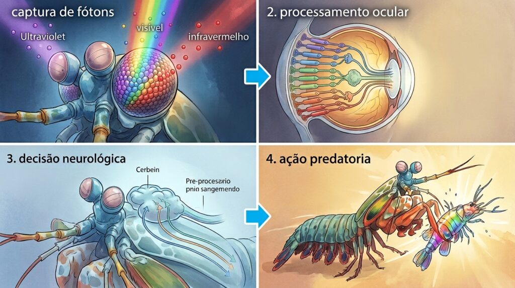 Este predador consegue enxergar cores que o olho humano nem imagina que existem